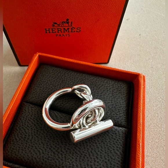Croisette ring HERMÈS 52 Size 💯 authentic - Picture 2 of 8